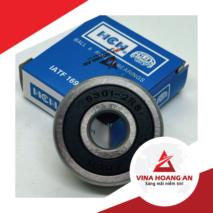 vòng bi HCH cho xe máy 6301-2RS1
