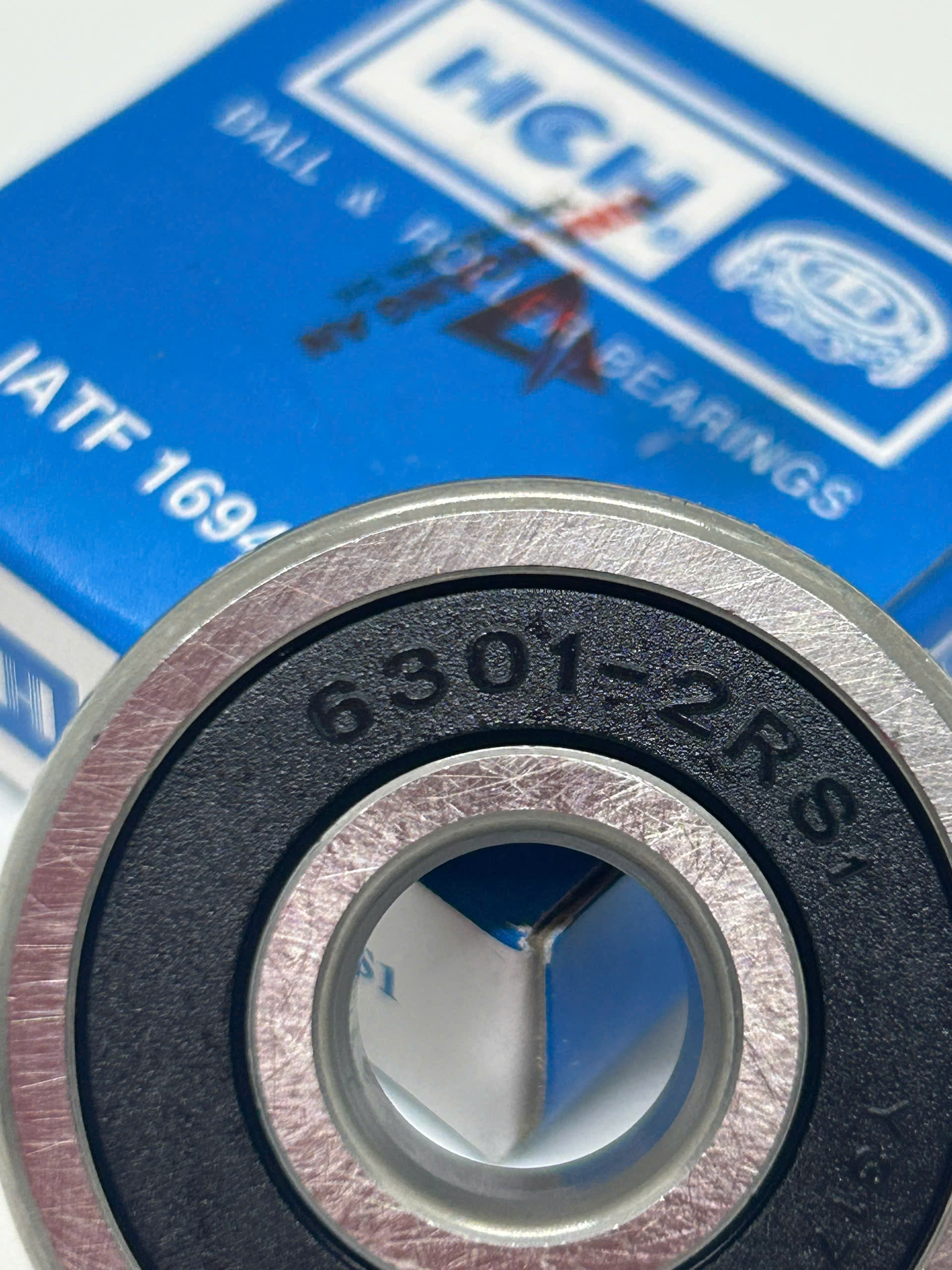 Vòng bi/Bạc đạn 6301 2RS1 - HCH - Hình ảnh 8