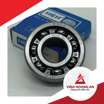 vòng bi/ bạc đạn HCH cho xe máy 6304-open-Premium