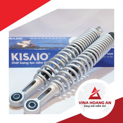 Bộ giảm xóc/ phuộc sau xe máy wave alpha màu bạc