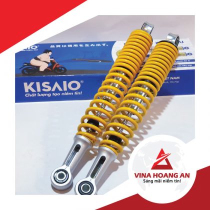 bộ giảm xóc sau xe máy wave alpha - màu vàng