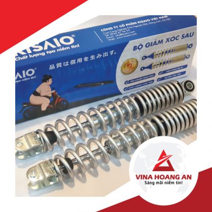 phuộc sau xe máy air blade 110 màu bạc
