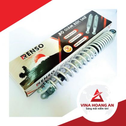 bộ giảm xóc sau xe máy air blade 110 màu bạc