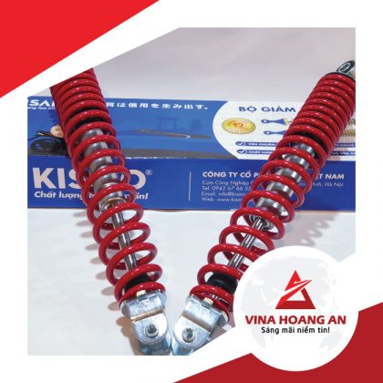 Phuộc sau xe máy air blade 125 màu đỏ