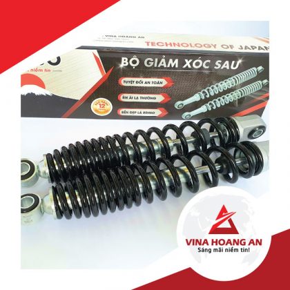 bộ giảm xóc xe máy sirius màu đen