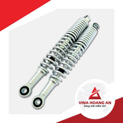 bộ giảm xóc sau xe máy wave alpha. màu bạc