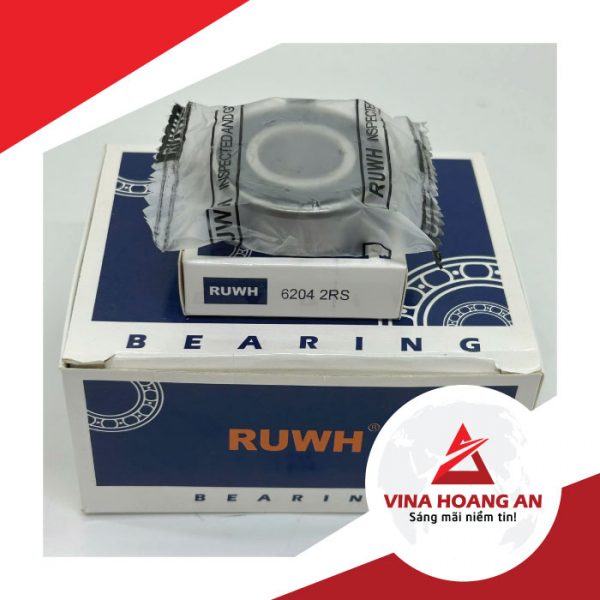 Vòng Bi/ Bạc Đạn RUWH - 6204 - 2RS - Hình ảnh 3