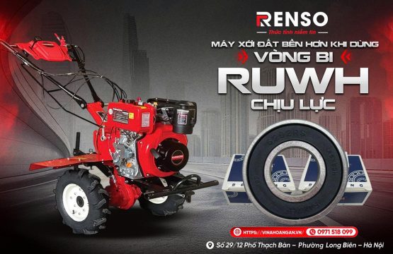 vòng bi RUWH cho máy xới đất