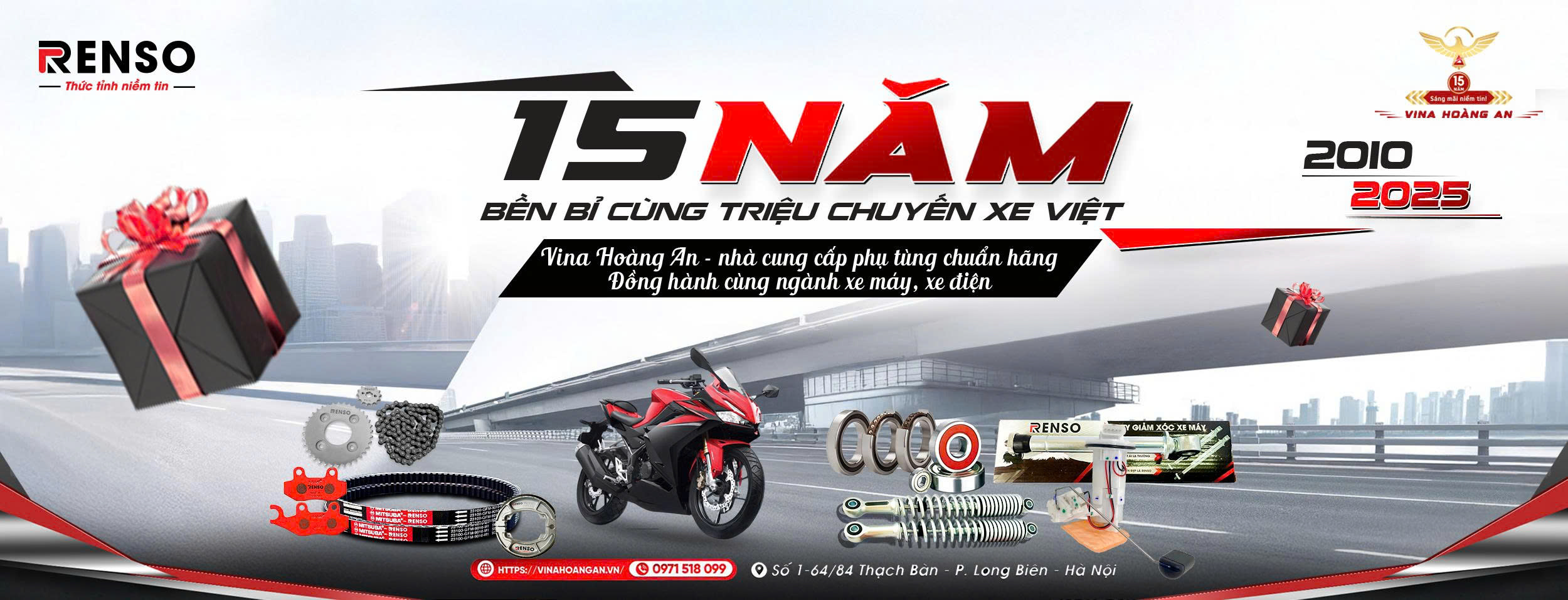 VINA HOÀNG AN - Kỷ niệm 15 năm thành lập - kiên định với chất lượng & uy tín